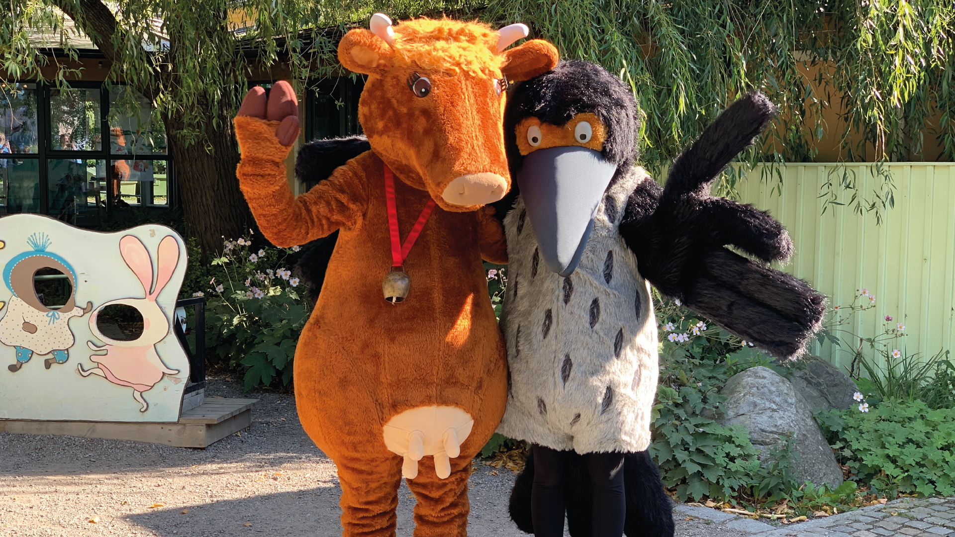 Meet and greet with Mamma Mu and Kråkan